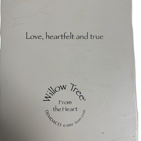 Vintage 2002 Willow Tree “From The Heart” Wall Plaque Decoration - Picture 2 of 3